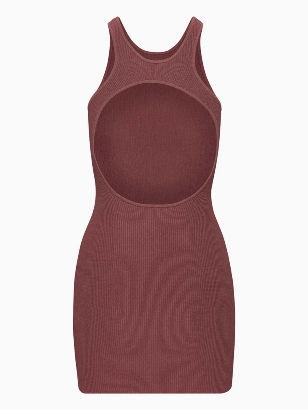 Aritzia Babaton Sculpt Knit Winslet Open Back Mini Dress - Picture 2 of 5